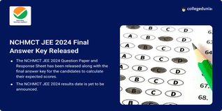 NCHMCT JEE 2024 Final Answer Key Released @exams.nta.ac.in/NCHM; Check Direct Link Here